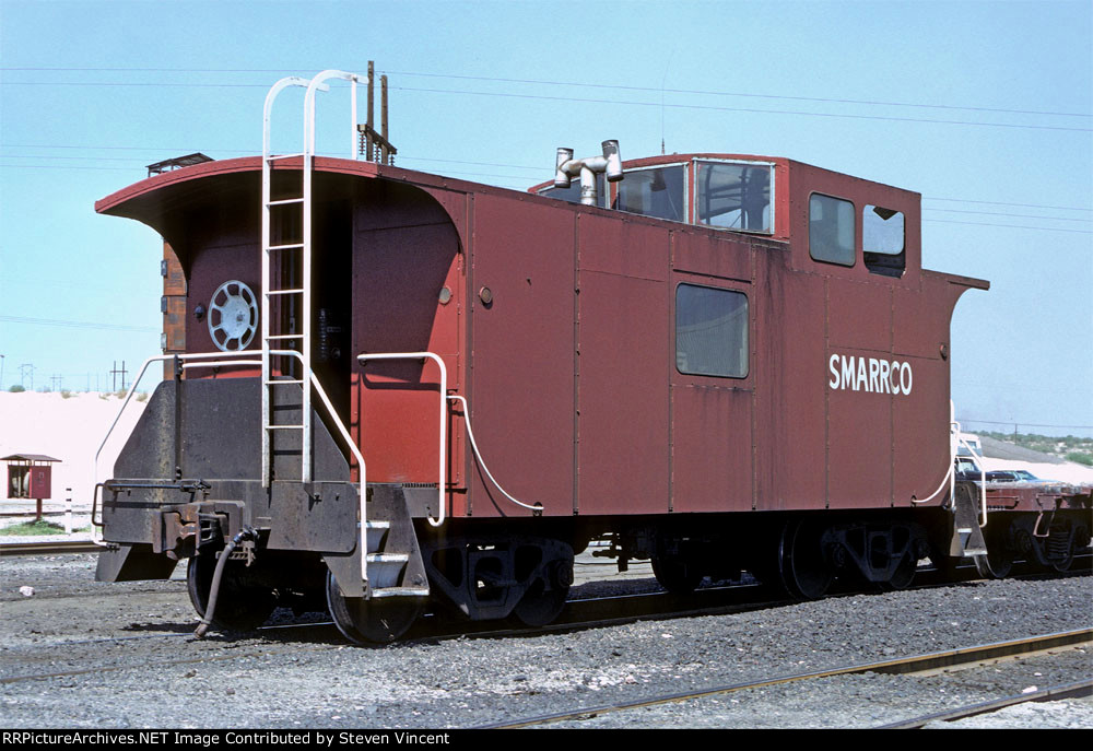 San Manuel Arizona homemade caboose